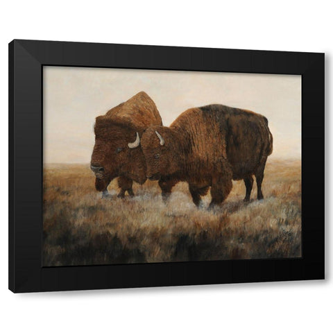 The Dance Black Modern Wood Framed Art Print by Winkler, Kathy