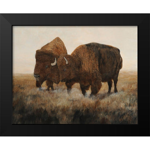 The Dance Black Modern Wood Framed Art Print by Winkler, Kathy