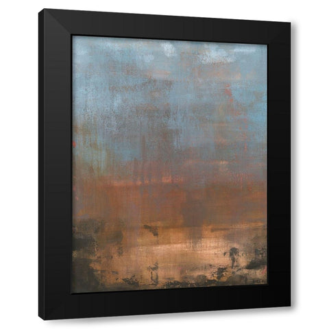 Nogales II Black Modern Wood Framed Art Print with Double Matting by Green, Jacob