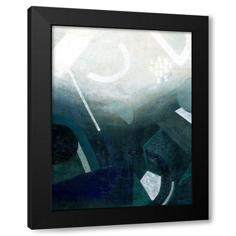 Bathing Beams I Black Modern Wood Framed Art Print by Popp, Grace