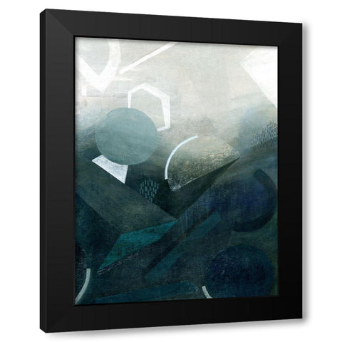 Bathing Beams II Black Modern Wood Framed Art Print with Double Matting by Popp, Grace