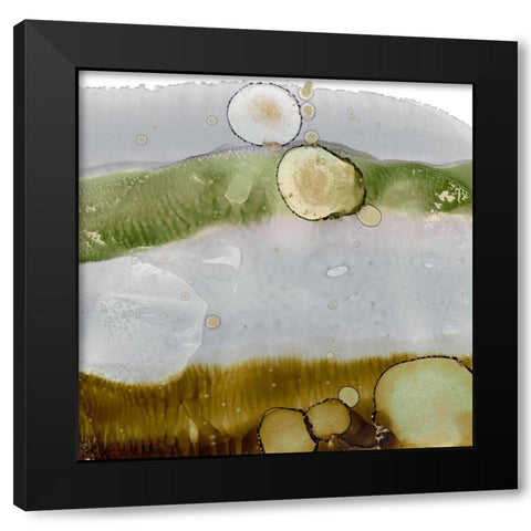 Gold Deposit III Black Modern Wood Framed Art Print by Harper, Ethan