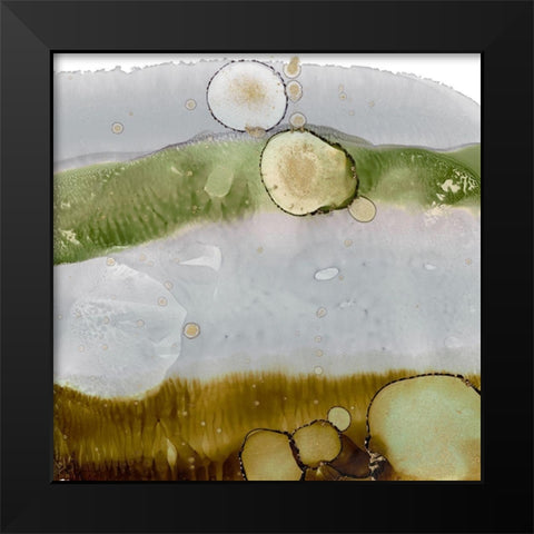 Gold Deposit III Black Modern Wood Framed Art Print by Harper, Ethan