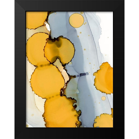Distant Suns II Black Modern Wood Framed Art Print by Harper, Ethan