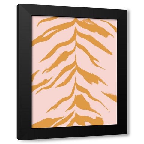 Pastel Predator I Black Modern Wood Framed Art Print by Green, Jacob