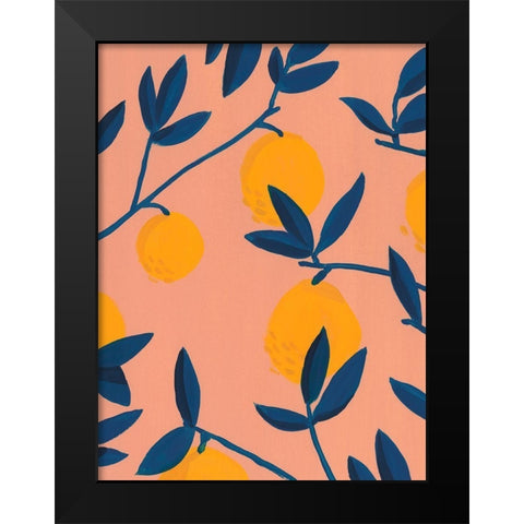 Sunlit Grove I Black Modern Wood Framed Art Print by Green, Jacob