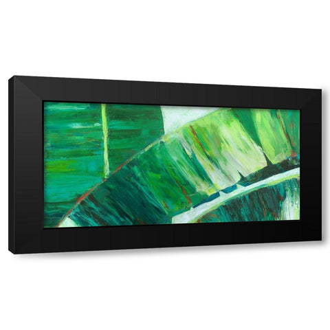 Goin Bananas I Black Modern Wood Framed Art Print by Wilkins, Suzanne