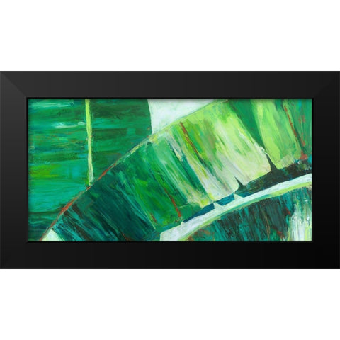 Goin Bananas I Black Modern Wood Framed Art Print by Wilkins, Suzanne