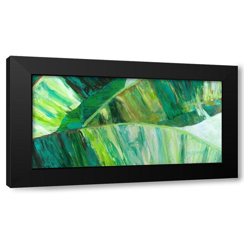 Goin Bananas II Black Modern Wood Framed Art Print by Wilkins, Suzanne
