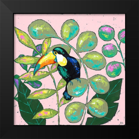 Tropics I Black Modern Wood Framed Art Print by Reynolds, Jade