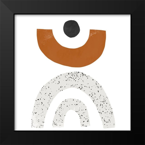 Tota II Black Modern Wood Framed Art Print by Borges, Victoria