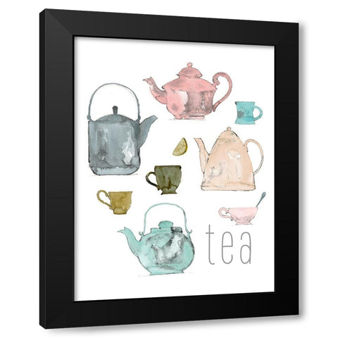 Morning Ritual II Black Modern Wood Framed Art Print by Green, Jacob