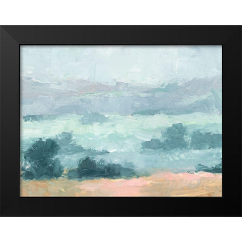 Pastel Valley I Black Modern Wood Framed Art Print by Harper, Ethan