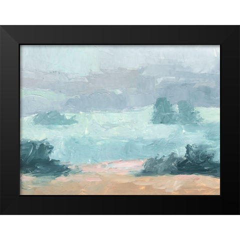 Pastel Valley II Black Modern Wood Framed Art Print by Harper, Ethan