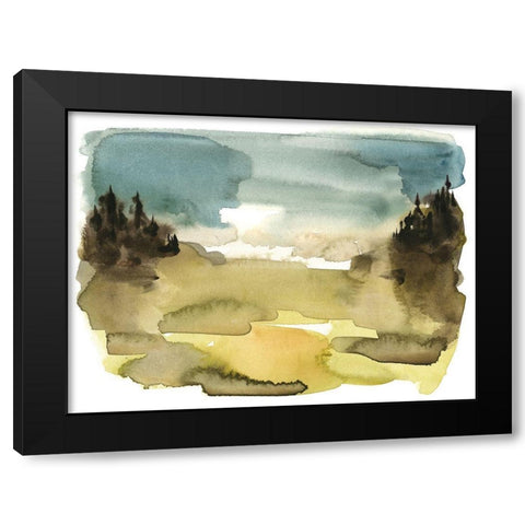 Alpine Wetlands I Black Modern Wood Framed Art Print by Green, Jacob