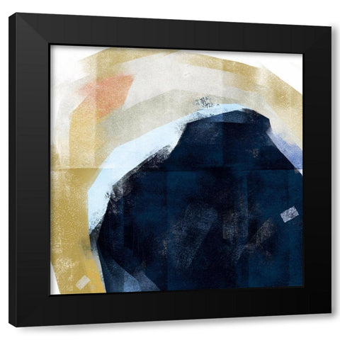 Splunking II Black Modern Wood Framed Art Print by Scarvey, Emma