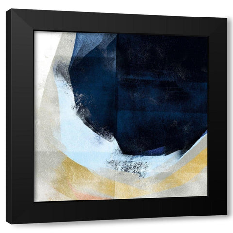 Splunking V Black Modern Wood Framed Art Print with Double Matting by Scarvey, Emma