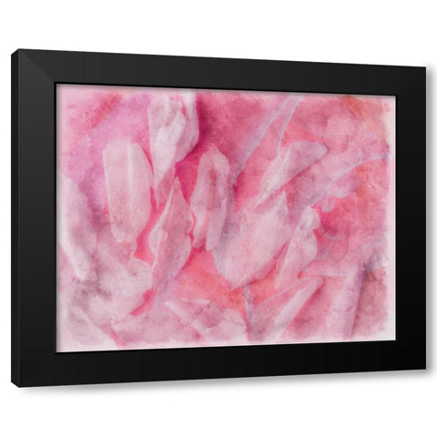 Coral Essence II Black Modern Wood Framed Art Print with Double Matting by Bane, Eva