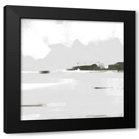 Coastal Haze I Black Modern Wood Framed Art Print with Double Matting by Scarvey, Emma