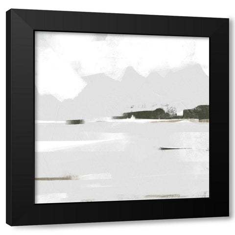 Coastal Haze I Black Modern Wood Framed Art Print by Scarvey, Emma