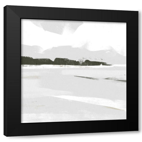 Coastal Haze II Black Modern Wood Framed Art Print by Scarvey, Emma