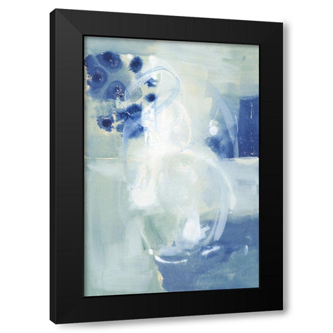 Mystic Objects I Black Modern Wood Framed Art Print by Combs, Joyce