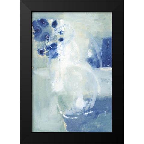 Mystic Objects I Black Modern Wood Framed Art Print by Combs, Joyce