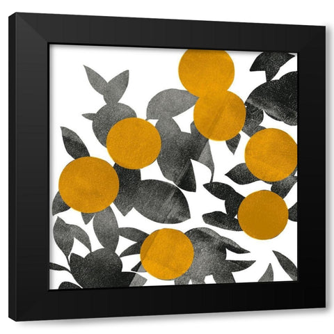 Shadow Branch II Black Modern Wood Framed Art Print by Scarvey, Emma