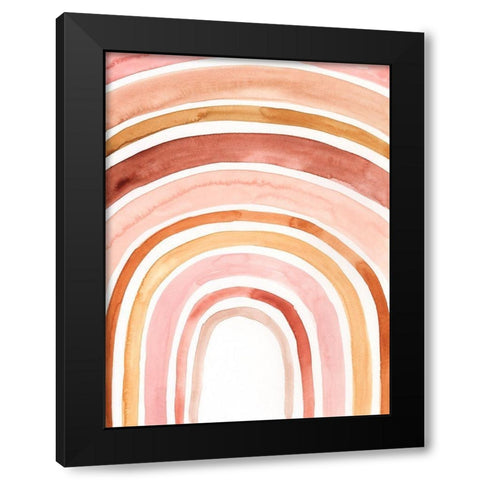 Southwest Arches I Black Modern Wood Framed Art Print with Double Matting by Borges, Victoria