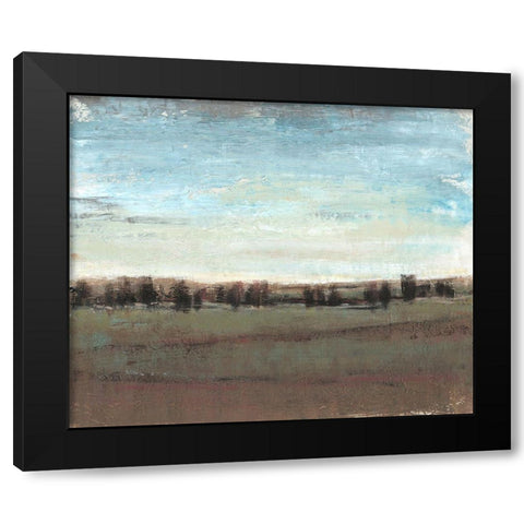 Trees in the Distance I Black Modern Wood Framed Art Print by OToole, Tim