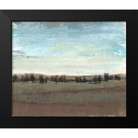 Trees in the Distance I Black Modern Wood Framed Art Print by OToole, Tim