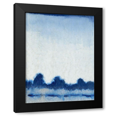 Passing Showers I Black Modern Wood Framed Art Print with Double Matting by OToole, Tim