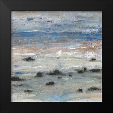 Tempest of the Sea II Black Modern Wood Framed Art Print by OToole, Tim