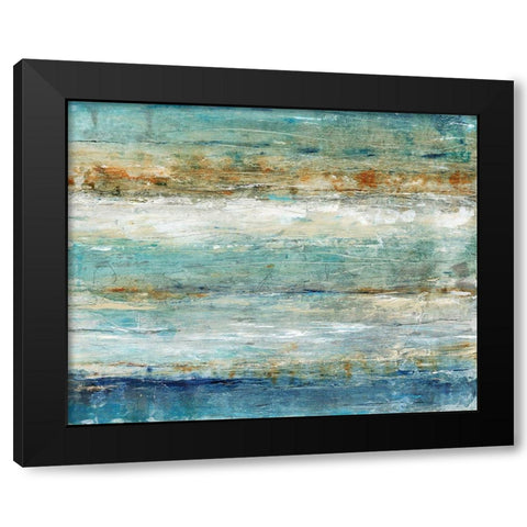 Accent I Black Modern Wood Framed Art Print by OToole, Tim