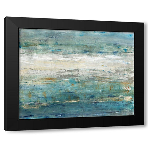 Accent II Black Modern Wood Framed Art Print with Double Matting by OToole, Tim