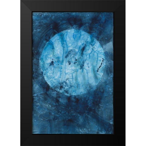 Organa Black Modern Wood Framed Art Print by Binder, Vanessa