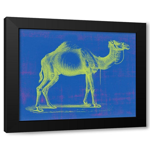 Safari Pop III Black Modern Wood Framed Art Print by Studio W