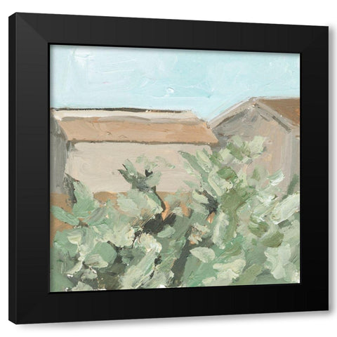 On the Way Home I Black Modern Wood Framed Art Print with Double Matting by Wang, Melissa