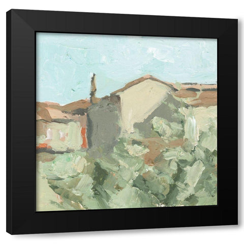On the Way Home II Black Modern Wood Framed Art Print with Double Matting by Wang, Melissa