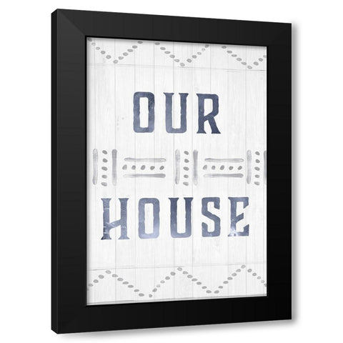 Southwest Home II Black Modern Wood Framed Art Print with Double Matting by Studio W
