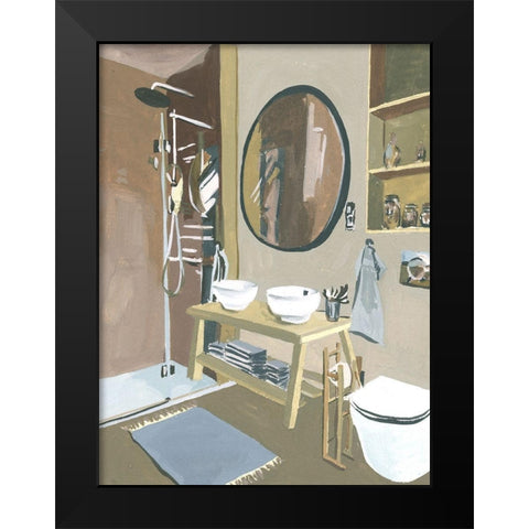 Stealing Moments I Black Modern Wood Framed Art Print by Wang, Melissa