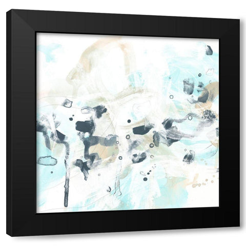 Nautilus Dreams II Black Modern Wood Framed Art Print by Vess, June Erica