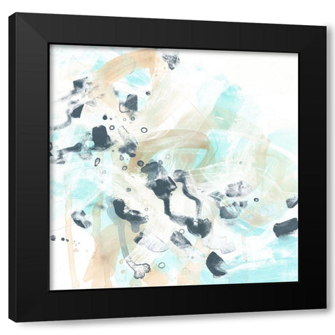 Nautilus Dreams IV Black Modern Wood Framed Art Print with Double Matting by Vess, June Erica