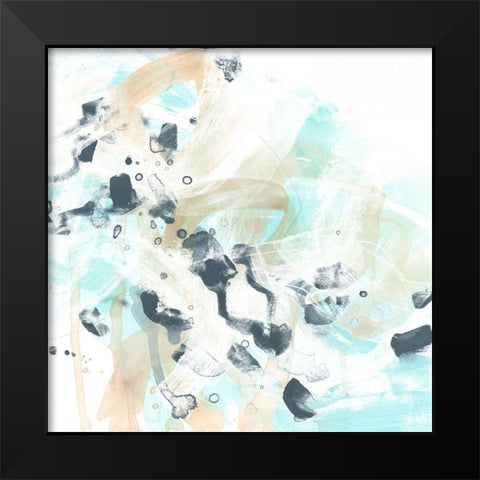 Nautilus Dreams IV Black Modern Wood Framed Art Print by Vess, June Erica