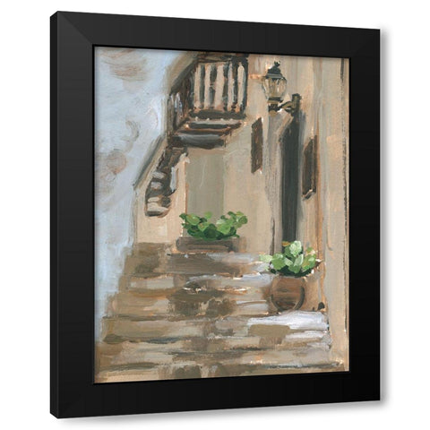 Dusky Alley I Black Modern Wood Framed Art Print by Wang, Melissa