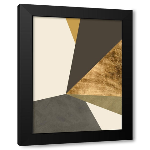 Clovis II Black Modern Wood Framed Art Print by Green, Jacob