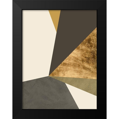 Clovis II Black Modern Wood Framed Art Print by Green, Jacob