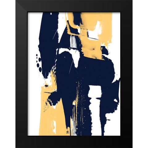 Monolith I Black Modern Wood Framed Art Print by Vess, June Erica