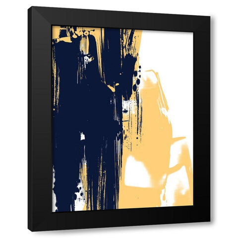 Monolith II Black Modern Wood Framed Art Print by Vess, June Erica