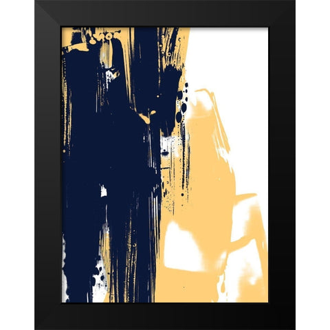 Monolith II Black Modern Wood Framed Art Print by Vess, June Erica